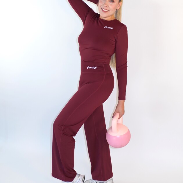 Conjunto borgoña mediano